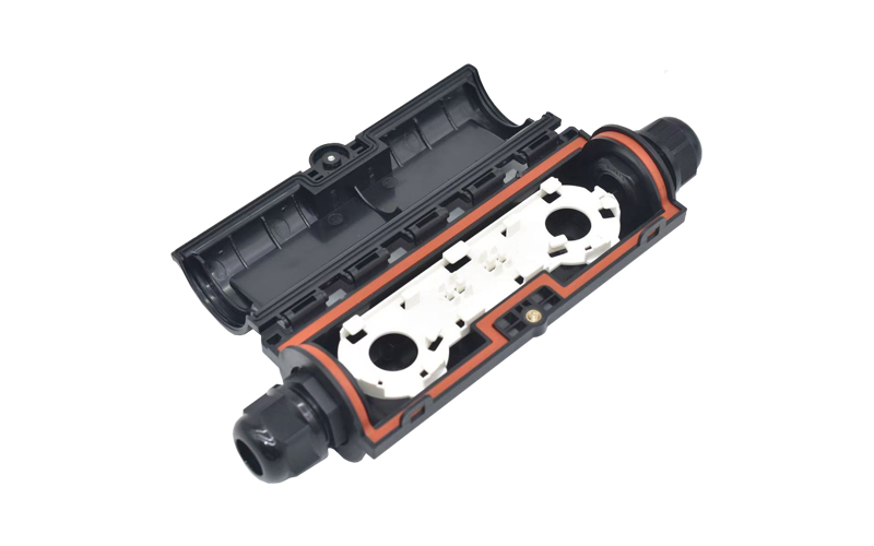 2 Cores FTTH Drop Mini Outdoor-rated Fiber Optical Closure